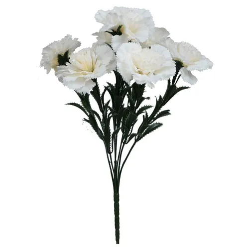 Karafiát – kytica 42 cm white U859