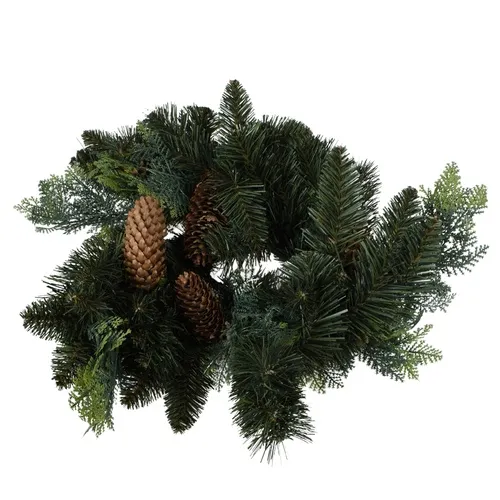 Ihličnatá girlanda s kužeľmi 150 cm B656X