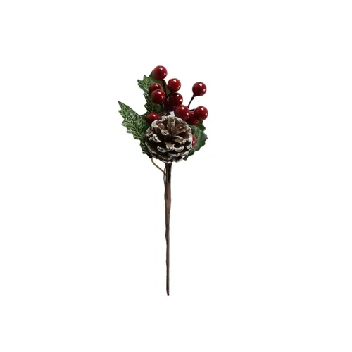 Vianočný šilt s loptičkami 22 cm X346