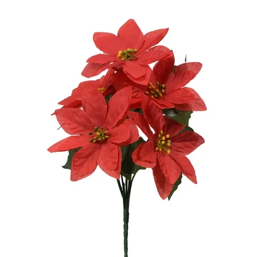 Vianočná ruža/Poinsettia  bouquet X403