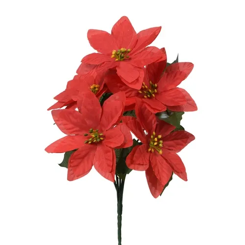 Vianočná ruža/Poinsettia  bouquet X403