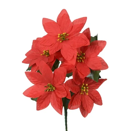 Vianočná ruža/Poinsettia  bouquet X403