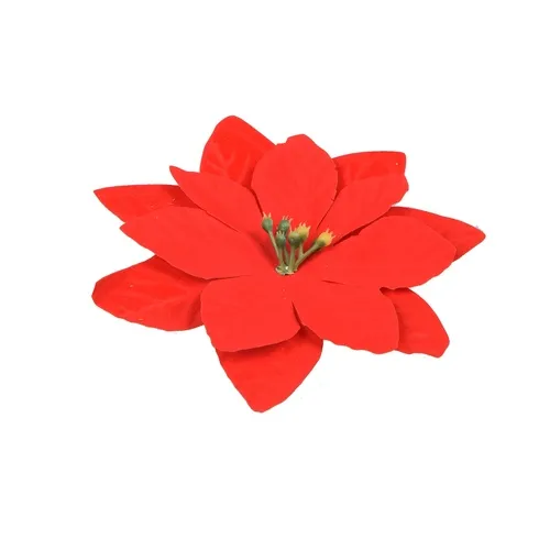 Vianočná hviezda red – hlava 6 ks 13 cm W433X