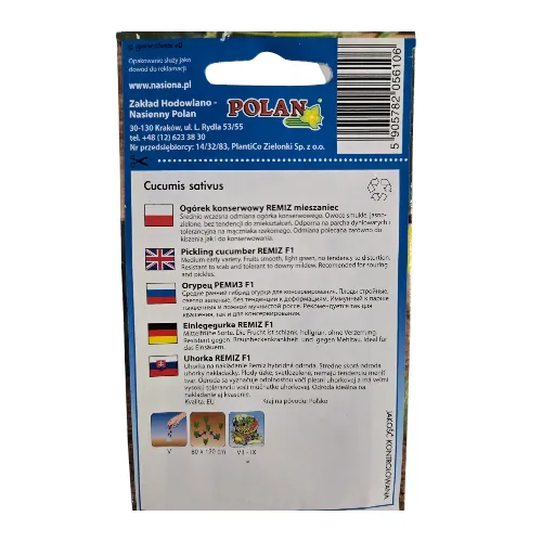 Uhorka REMIZ F1 3g