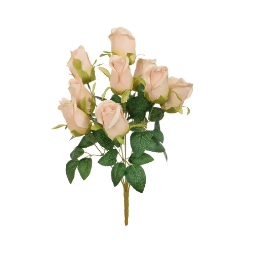 Ruža – kytica 43 cm cream U350
