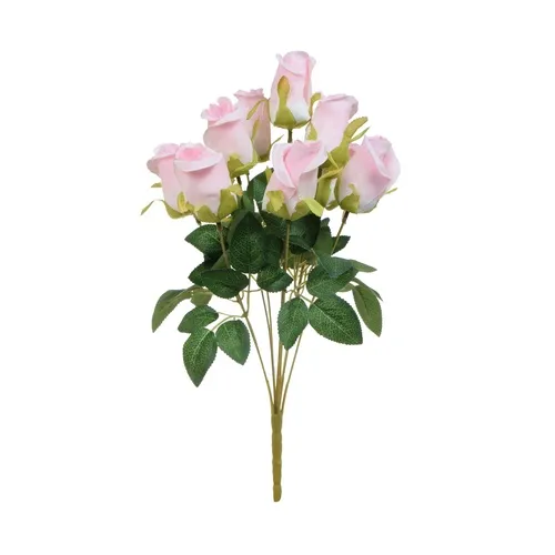 Ruža – kytica 43 cm pink U350