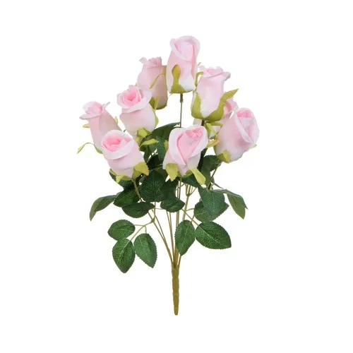 Ruža – kytica 43 cm pink U350