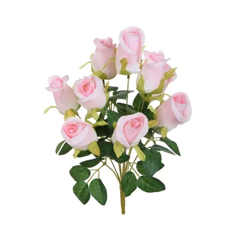 Ruža – kytica 43 cm pink U350