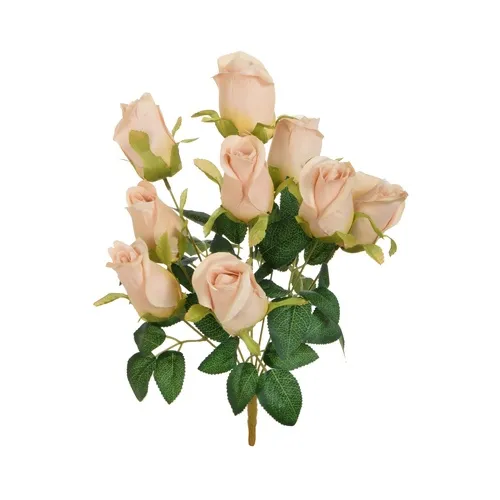 Ruža – kytica 43 cm cream U350