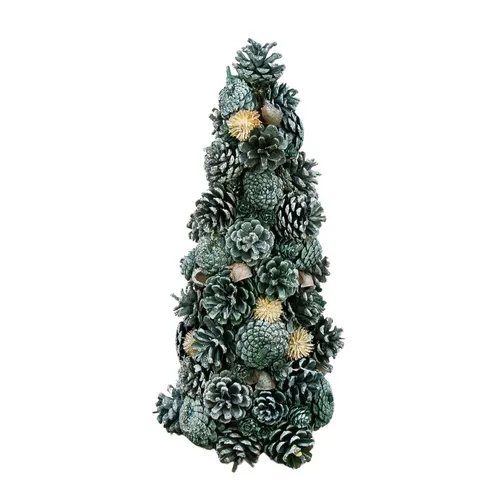 Stromček vianočny zo šišky 43 cm XT031