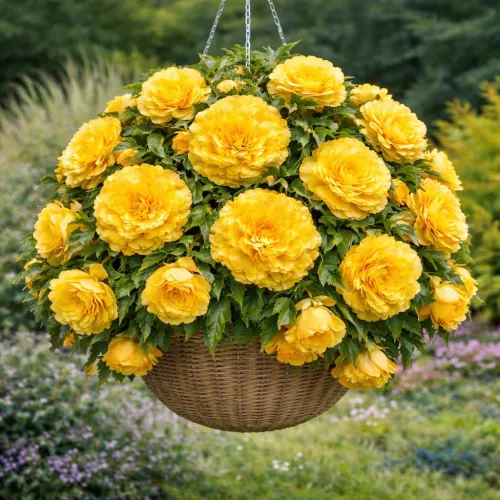Begonia AmeriHybrid® Ruffled Yellow 2ks