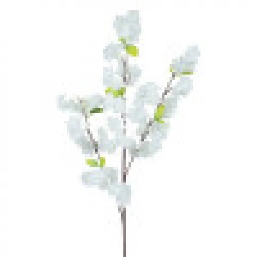 Čerešňový kvet - vetvička 100 cm white GK287