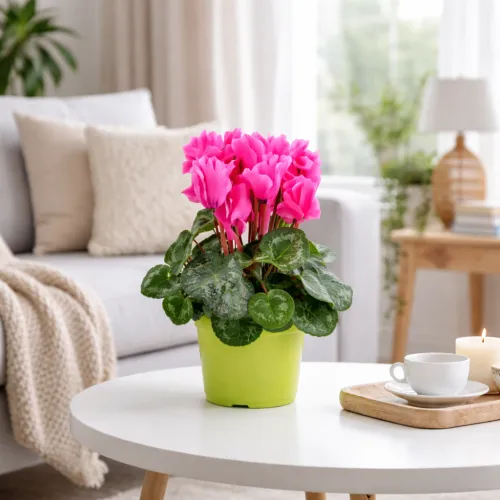 Cyklámen ružový v kvetináči 30 cm