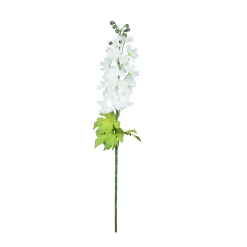 Delphinium delphinium – vetvička 80 cm White GK157