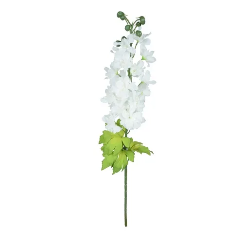 Delphinium delphinium – vetvička 80 cm White GK157