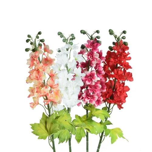Delphinium Delphinium – vetvička 80 cm Red/White GK157