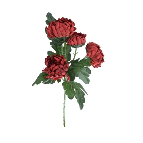 Chryzantéma – vetvička 56 cm Red GK281