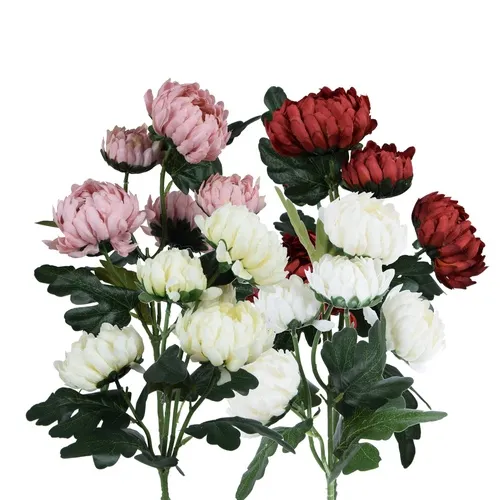 Chryzantéma – vetvička 56 cm Red GK281
