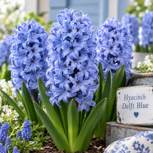 Hyacint Delft Blue – porcelánovomodrý voňavý