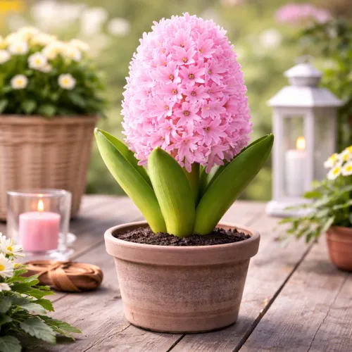 Hyacinth Fondant v kvetináči 