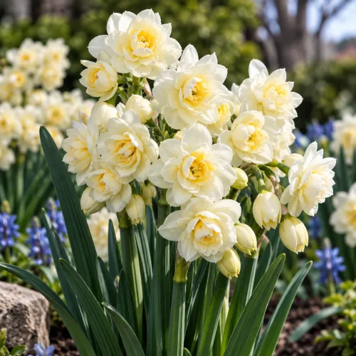 Narcis Erlicheer – plnokvetý voňavý viackvetý narcis