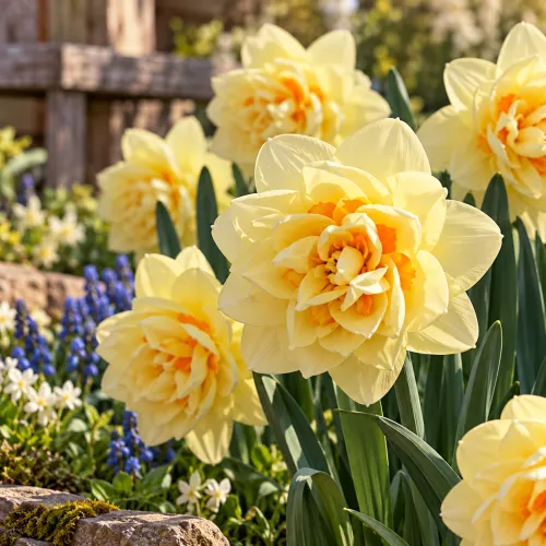 Narcis Manly – plnokvetý krémovožltý narcis Narcis Manly – plnokvetý krémovožltý narcis