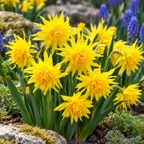 Narcis Rip Van Winkle – plnokvetý žltý miniatúrny narcis Narcis Rip Van Winkle – plnokvetý žltý miniatúrny narcis