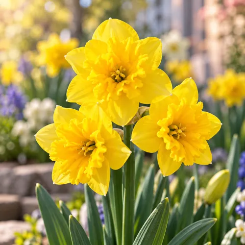 Narcis Yellow Parrot – delenokorunný viackvetý žltý narcis Narcis Yellow Parrot – delenokorunný viackvetý žltý narcis