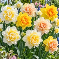 Plnokveté narcisy