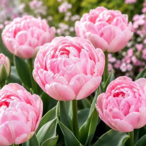 Tulipán Angelique – ružový plnokvetý tulipán Tulipán Angelique – ružový plnokvetý tulipán