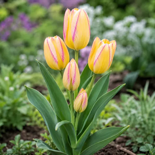 Tulipán Antoinette – žlto-ružový viackvetý Tulipán Antoinette – žlto-ružový viackvetý