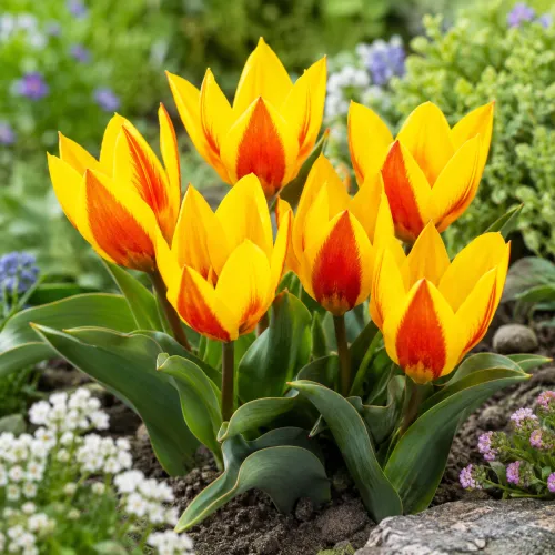 Tulipán Giuseppe Verdi – žlto-červený Kaufmanniana Tulipán Giuseppe Verdi – žlto-červený Kaufmanniana