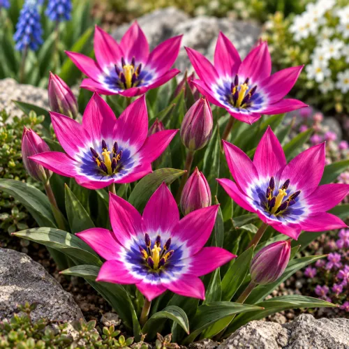 Tulipán Little Beauty – ružovo-fialový botanický Tulipán Little Beauty – ružovo-fialový botanický