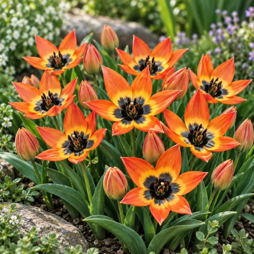 Tulipán Little Princess – oranžový botanický Tulipán Little Princess – oranžový botanický