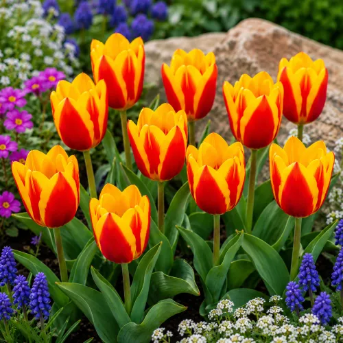 Tulipán Stresa – žlto-červený Kaufmanniana