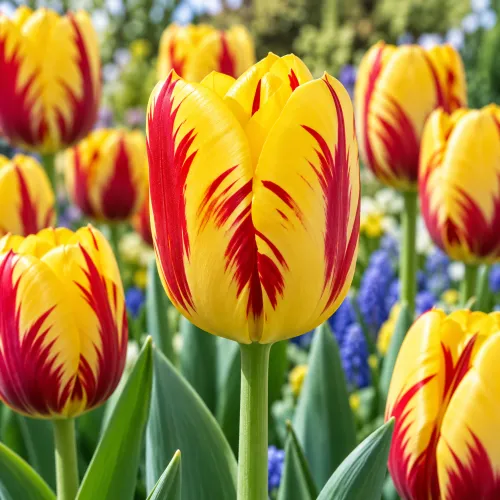 Tulipán Washington – žlto-červený triumph Tulipán Washington – žlto-červený triumph